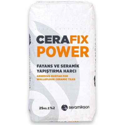 CERAFIX POWER SERAMIK YAPIŞT HARCI (GRİ) 25.KG(64)