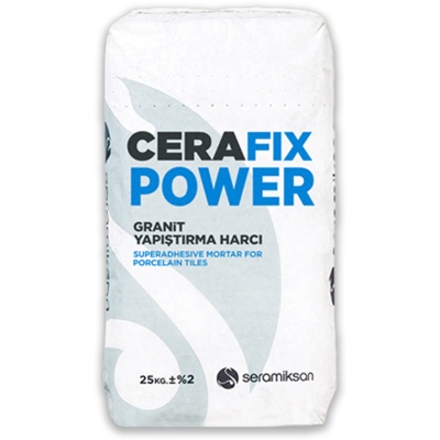 CERAFIX POWER GRANİT BEYAZ YAPIŞT HARCI 25 KG