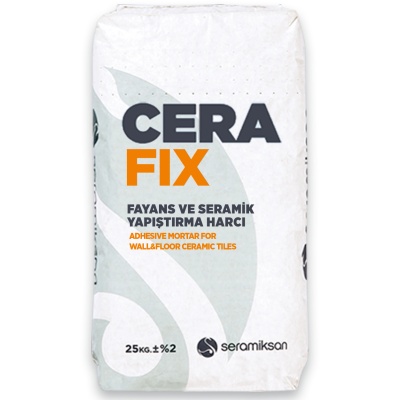 CERAFIX SERAMIK YAPIŞTIRMA HARCI (GRİ) 25.KG. (64)