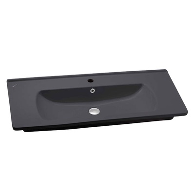 SATURN FLAT LAVABO ANTRACITE 100 CM