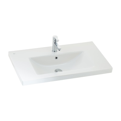 LUNA FLAT LAVABO A MENSOLA ED INCASSO A MOBILE 65 CM