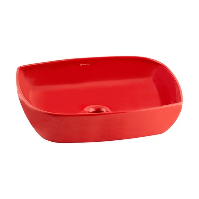 DIES GLOSSY RED COUNTERTOP WASHBASIN